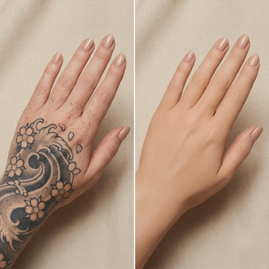 Tattoo coverage
