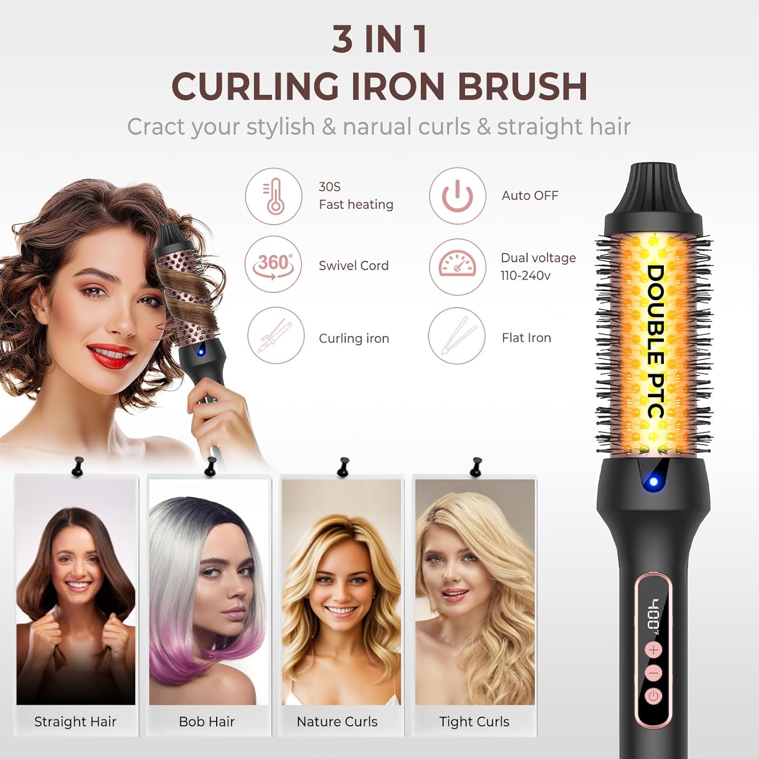 3-in-1 styling